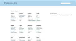 Desktop Screenshot of 51ideas.com